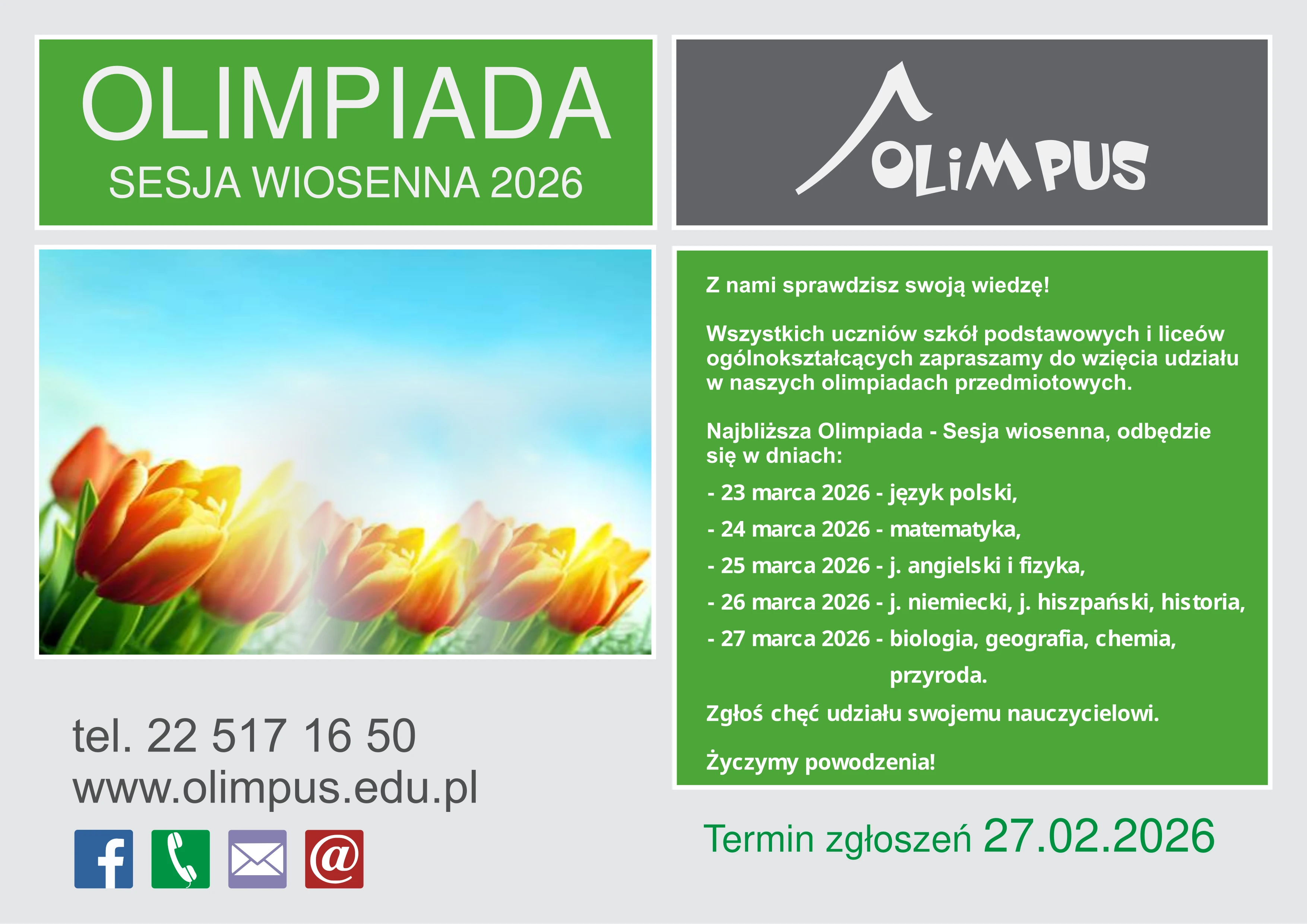plakat sesja wiosenna