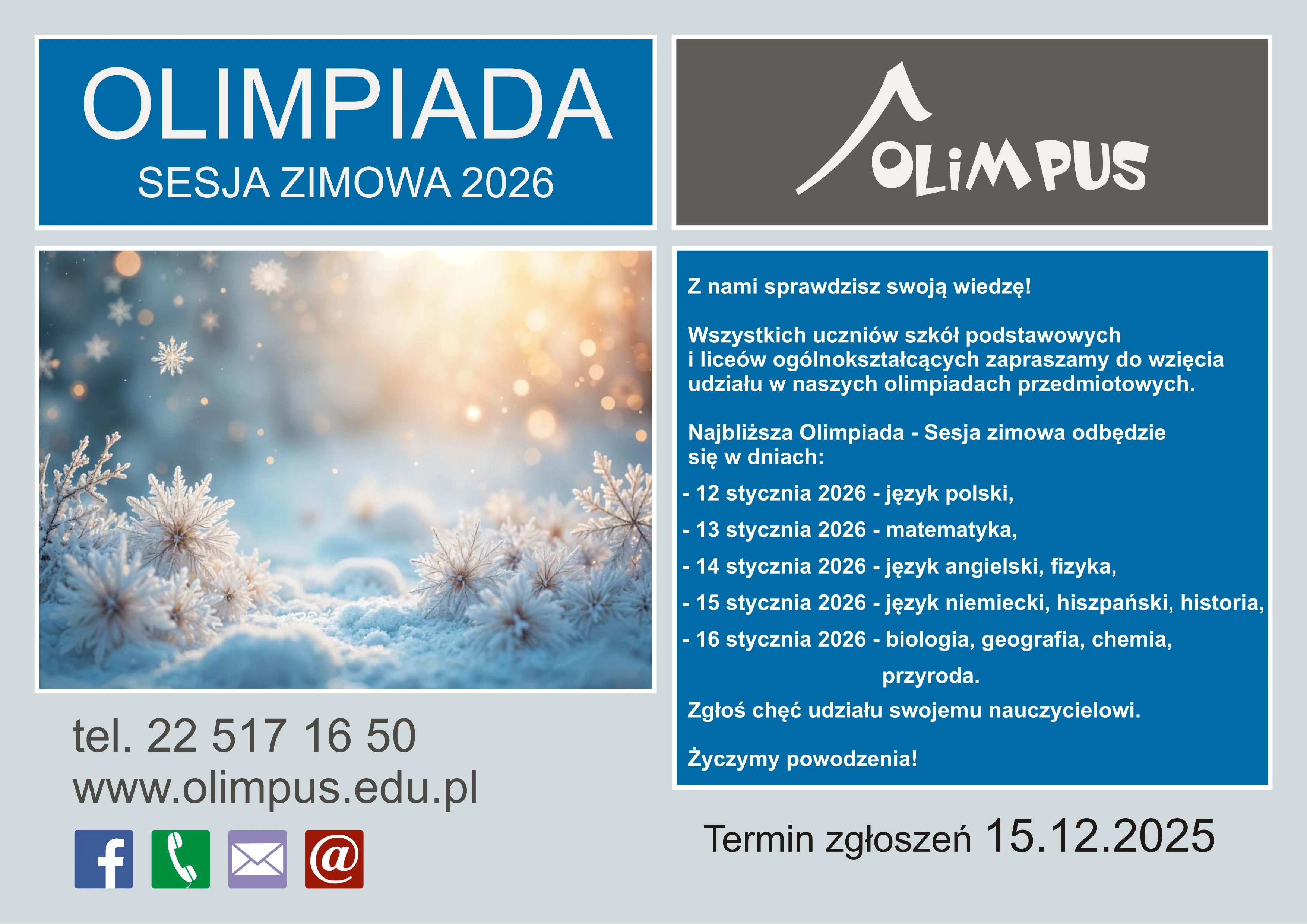 plakat sesja wiosenna